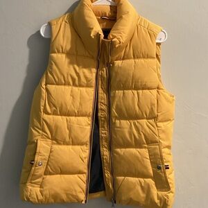Tommy Hilfiger Yellow Puffer Vest